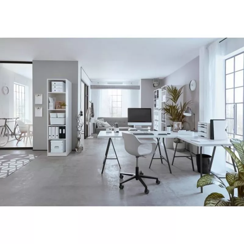 Leitz kansio Active PP WOW A4/65 mm, A4, polyfoam, musta, 350 arkkia, 80 g/m², 6,5 cm