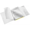 Leitz WOW PP välilehtikirja 12-osainen, A4, polypropeeni (PP), keltainen, 200 arkkia, 80 g/m², 265 mm