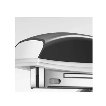 Leitz NeXXt WOW metalli-mininita, 10 arkkia, keltainen, P2, metalli, muovi, 80 g/m², 3,5 cm