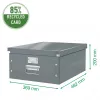 Leitz Click & Store WOW suuri säilytyslaatikko, keltainen, kartonki, 369 mm, 482 mm, 200 mm