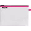Leitz WOW Medium vesitiivis matkapussi, unisex, tarvikepussi, Medium, vetoketju, vesitiivis, pinkki