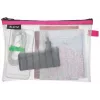 Leitz WOW Medium vesitiivis matkapussi, unisex, tarvikepussi, Medium, vetoketju, vesitiivis, pinkki