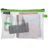 Leitz WOW Medium vettähylkivä matkapussi, unisex, asustepussi, Medium, vetoketju, vettähylkivä, vihreä