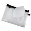 Leitz WOW Medium vettähylkivä matkapussi, unisex, asustepussi, Medium, vetoketju, vettähylkivä, musta