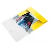 Leitz 3-Klapp-Mappe WOW PP A4, esityskansio, A4, polypropyleeni (PP), keltainen, pysty, 150 arkkia