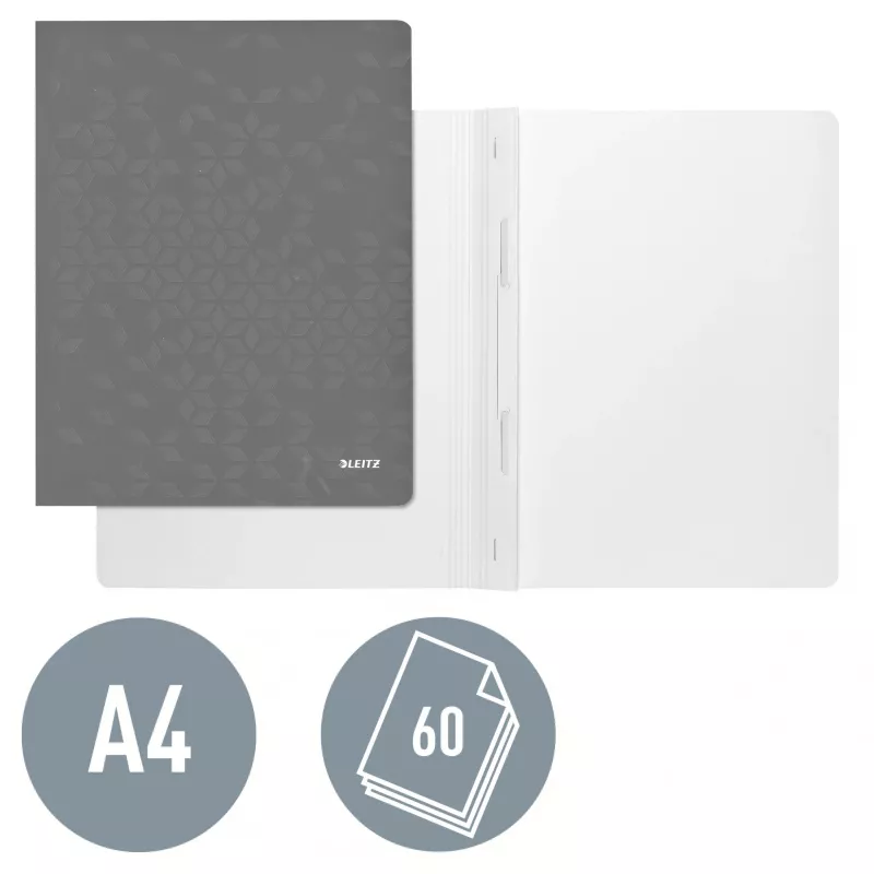 Leitz Flachmappe Karton/Pappe WOW A4, tavanomainen kansio, A4, kartonki, vihreä, pysty, 250 arkkia