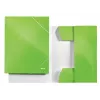 Leitz 3-Flap Folder WOW Card/POB A4, manila-kansio, A4, polypropeeni (PP), vihreä, 250 arkkia, 80 g/m²