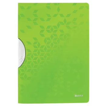 Leitz Clip-Hefter ColorClip WOW A4 PP, esityskansio, A4, polypropeeni (PP), vihreä, kiiltävä, 30 arkkia