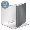 Leitz Ringbinder WOW laminoitu A4+ 2DR/25mm, A4+, D-rengas, kartonki, vihreä, 250 arkkia, 80 g/m²