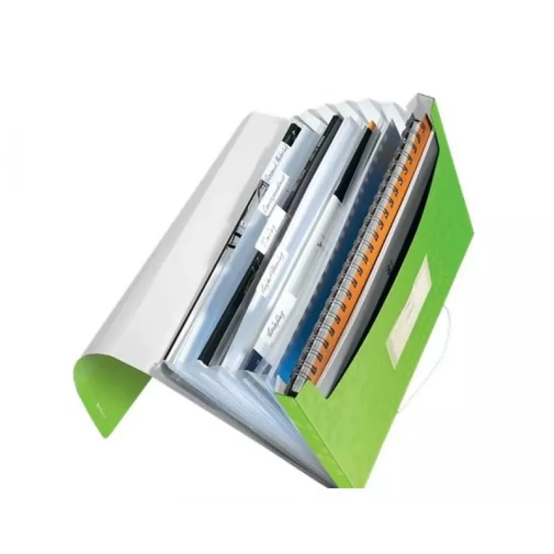 Leitz Projektmappe WOW PP, A4, polypropyleeni (PP), vihreä, pysty, 250 arkkia, 80 g/m²