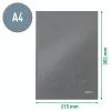 Leitz Notebook WOW A4 ruudullinen kovakantinen 90 g/m², 80 arkkia, kuvio, vihreä, A4, 80 arkkia, 80 g/m², ruudullinen paperi
