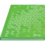 Leitz WOW Notizbuch A5 ruudullinen kovakantinen, kuvio, vihreä, A5, 80 arkkia, 80 g/m², ruudullinen