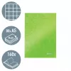 Leitz WOW Notizbuch A5 ruudullinen kovakantinen, kuvio, vihreä, A5, 80 arkkia, 80 g/m², ruudullinen