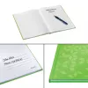 Leitz WOW Notizbuch A5 ruudullinen kovakantinen, kuvio, vihreä, A5, 80 arkkia, 80 g/m², ruudullinen