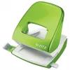 Leitz Locher WOW 5008 metalli 2-reikäinen / 30 arkkia, 30 arkkia, vihreä, metalli, muovi, 8 cm, 5,5 mm, A4, A5, A6, Folio, US-Quart, 8 x 8 x 8 cm