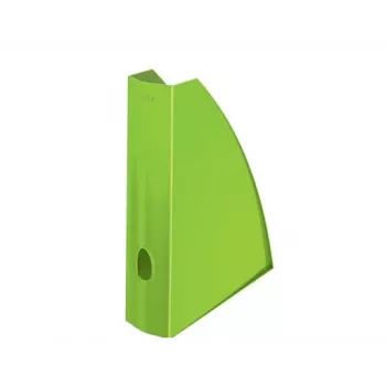 Leitz Magazinkasten WOW, vihreä, muovi, A4, 75 mm, 258 mm, 312 mm