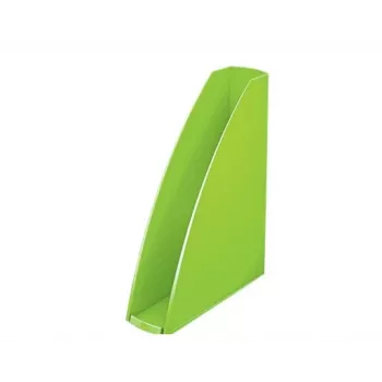Leitz Magazinkasten WOW, vihreä, muovi, A4, 75 mm, 258 mm, 312 mm