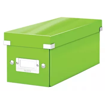 Leitz Click & Store WOW CD-säilytyslaatikko, vihreä, kartonki, 143 mm, 352 mm, 136 mm, 440 g