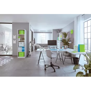 Leitz Click & Store WOW pieni säilytyslaatikko, säilytyslaatikko, vihreä, suorakaide, kartonki, yksivärinen, sisäkäyttö
