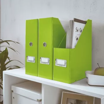 Leitz Click & Store WOW Zeitschriftensammler, vihreä, kartonki, 103 mm, 253 mm, 330 mm, 95 x 245 x 310 mm