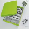 Leitz Click & Store WOW Medium Organiser Box, säilytyslaatikko, vihreä, suorakaide, kartonki, yksivärinen, sisäkäyttö
