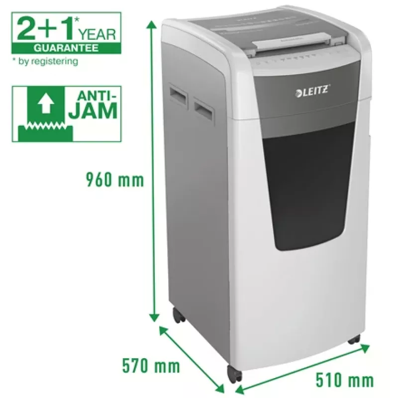 Leitz IQ Autofeed Office Pro 600 automaattinen asiakirjasilppuri P4
