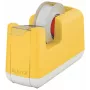 Leitz Cosy pöytäteippikone, 1,9 cm, 33 m, akryylinitriilibutadieenistyreeni (ABS), keltainen, 75 mm, 56 mm