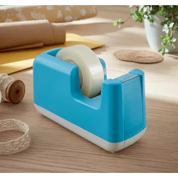 Leitz Cosy pöytäteippikone, 1,9 cm, 33 m, akryylinitriilibutadieenistyreeni (ABS), sininen, 75 mm, 56 mm