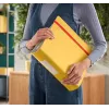 Leitz 180° Active Cosy arkistokansio 80 mm, A4, polyfoam, keltainen, 500 arkkia, 80 g/m², 8,2 cm