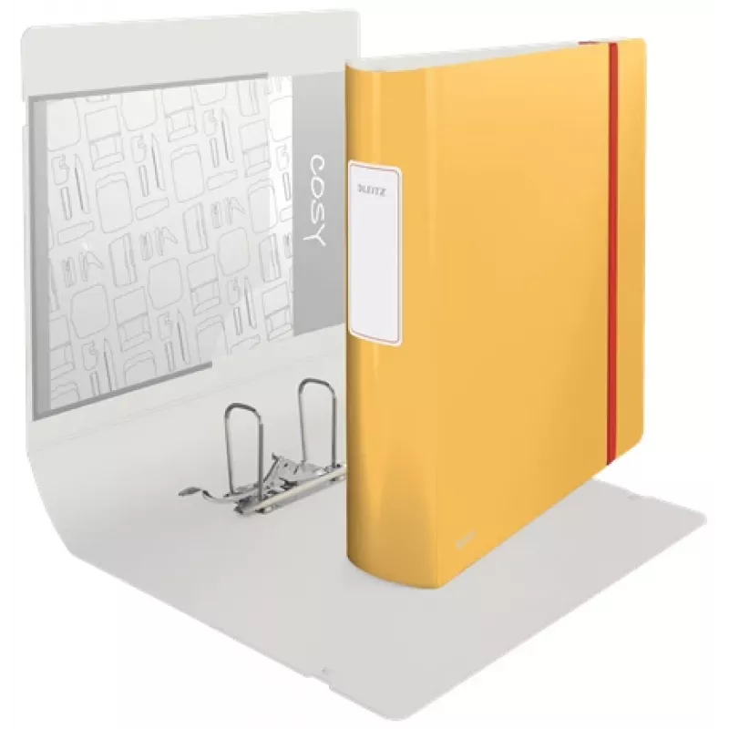 Leitz 180° Active Cosy arkistokansio 80 mm, A4, polyfoam, keltainen, 500 arkkia, 80 g/m², 8,2 cm