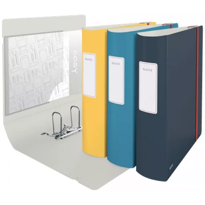 Leitz 180° Active Cosy kansio 80mm, A4, polyfoam, musta, 500 arkkia, 80 g/m², 8,2 cm