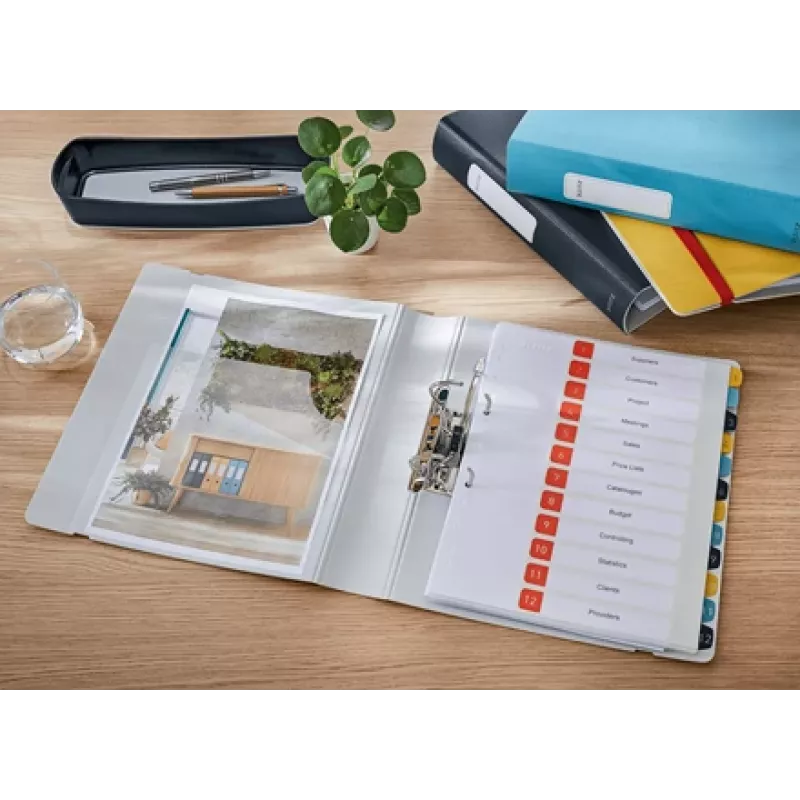 Leitz 180° Active Cosy arkistokansio 60mm, A4, polyfoam, keltainen, 350 arkkia, 80 g/m², 6,5 cm