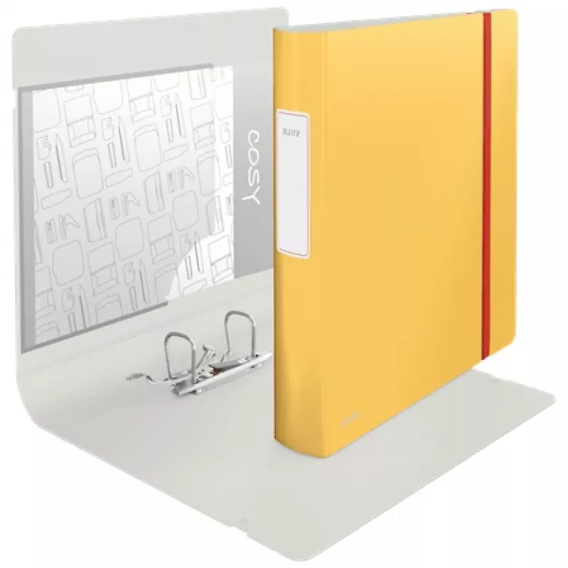 Leitz 180° Active Cosy arkistokansio 60mm, A4, polyfoam, keltainen, 350 arkkia, 80 g/m², 6,5 cm
