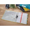 Leitz 180° Cosy Soft Touch -vipukansio 80 mm, A4, kartonki, keltainen, teksturoitu pinta, 600 arkkia, 80 g/m²