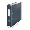 Leitz 180° Cosy Soft Touch -vipukansio 80 mm, A4, kartonki, musta, strukturoitu pinta, 600 arkkia, 80 g/m²