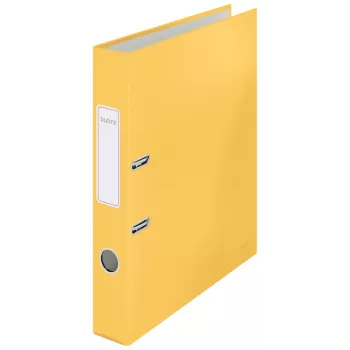 Leitz 180° Cosy Soft Touch -kansio 50 mm, A4, kartonki, keltainen, strukturoitu pinta, 350 arkkia, 80 g/m²