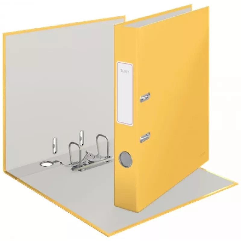 Leitz 180° Cosy Soft Touch -kansio 50 mm, A4, kartonki, keltainen, strukturoitu pinta, 350 arkkia, 80 g/m²