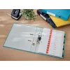 Leitz 180° Cosy Soft Touch -vipukansio 50 mm, A4, kartonki, sininen, strukturoitu pinta, 350 arkkia, 80 g/m²