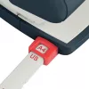 Leitz Cosy -rei'itin 2-reikäinen 30 arkkia, keltainen, muovi, 8 cm, 5,5 mm, A4