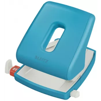 Leitz Cosy -rei'itin 2-reikäinen 30 arkkia, 30 arkkia, sininen, muovi, 8 cm, 5,5 mm, A4