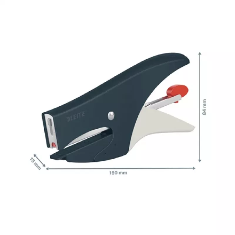 Leitz 56450089 -nitoja tasanidonta musta