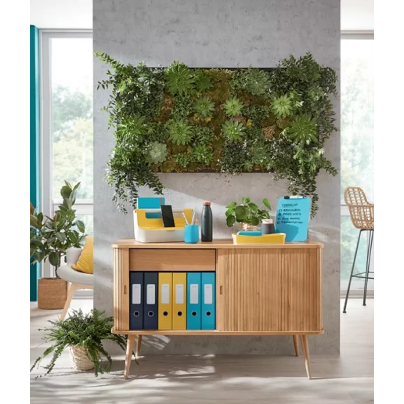 Leitz Cosy Mobile Display Book Plus, keltainen, polypropeeni (PP), 20 taskua, pysty, A4, 231 mm