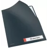 Leitz Cosy Privacy Folder, tavallinen asiakirjakansio, A4, polypropeeni (PP), musta, matta, pysty