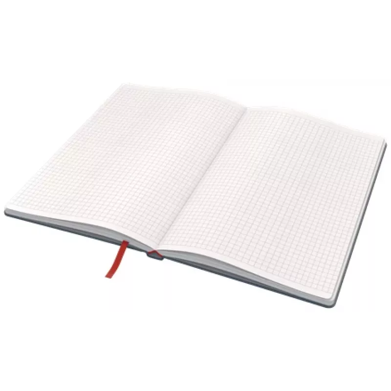 Leitz Cosy Notebook Soft Touch ruudullinen kovakantinen, yksivärinen, musta, A5, 80 arkkia, matta, 100 g/m²