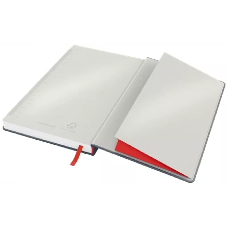 Leitz Cosy Notebook Soft Touch ruudullinen kovakantinen, yksivärinen, musta, A5, 80 arkkia, matta, 100 g/m²