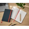 Leitz Cosy Notebook Soft Touch viivoitettu kovakantinen, yksivärinen, musta, A5, 80 arkkia, matta, 100 g/m²