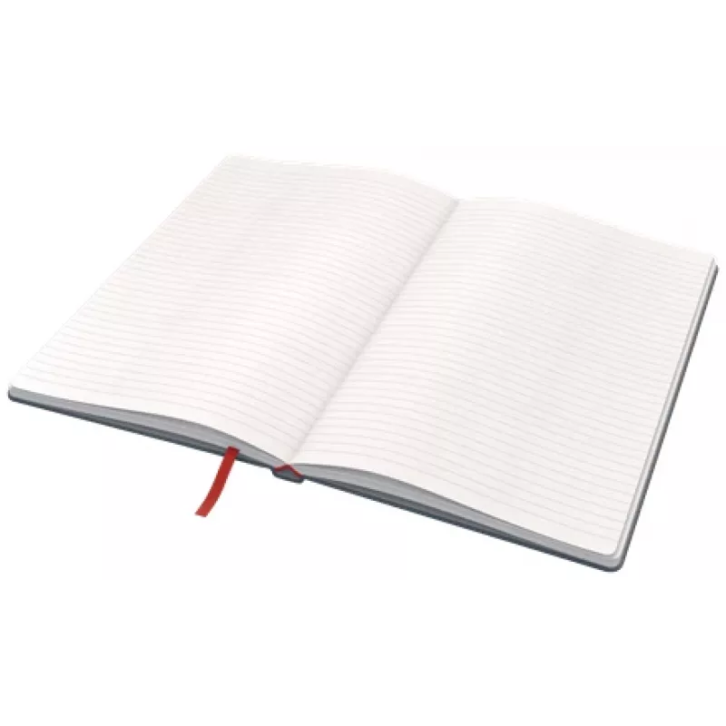 Leitz Cosy Notebook Soft Touch viivoitettu kovakantinen, yksivärinen, musta, A5, 80 arkkia, matta, 100 g/m²