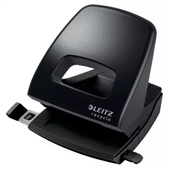 Leitz NeXXt Recycle -rei'itin, 30 arkkia, musta, muovi, 8 cm, 5,5 mm, A6