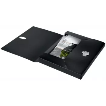 Leitz Recycle Box File, allekirjoituskansio, A4, polypropeeni (PP), musta, matta, 250 arkkia