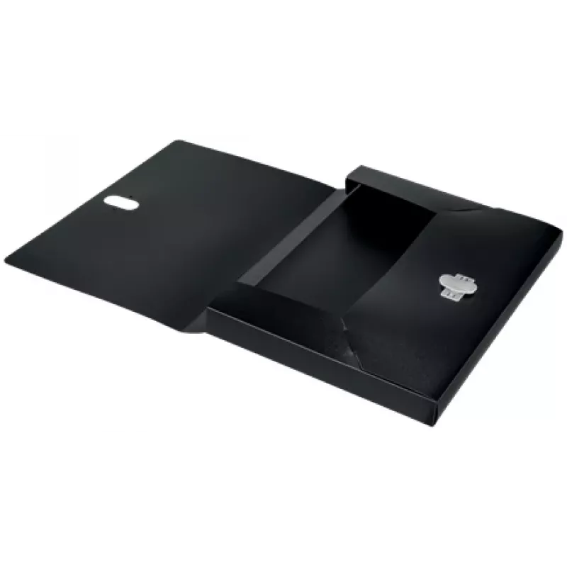 Leitz Recycle Box File, allekirjoituskansio, A4, polypropeeni (PP), musta, matta, 250 arkkia